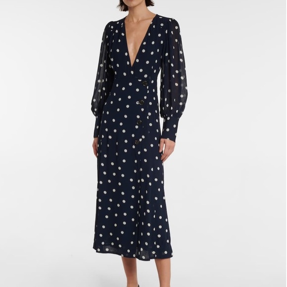 Ganni Dresses & Skirts - GANNI Polka Dot Maxi Dress